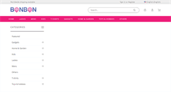 Desktop Screenshot of bonbon.ee
